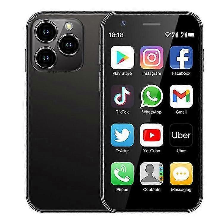 Soyes xs16 3 pouces 4g mini smartphone android 10 5mp dual sim téléphone portable, 2 + 16gb