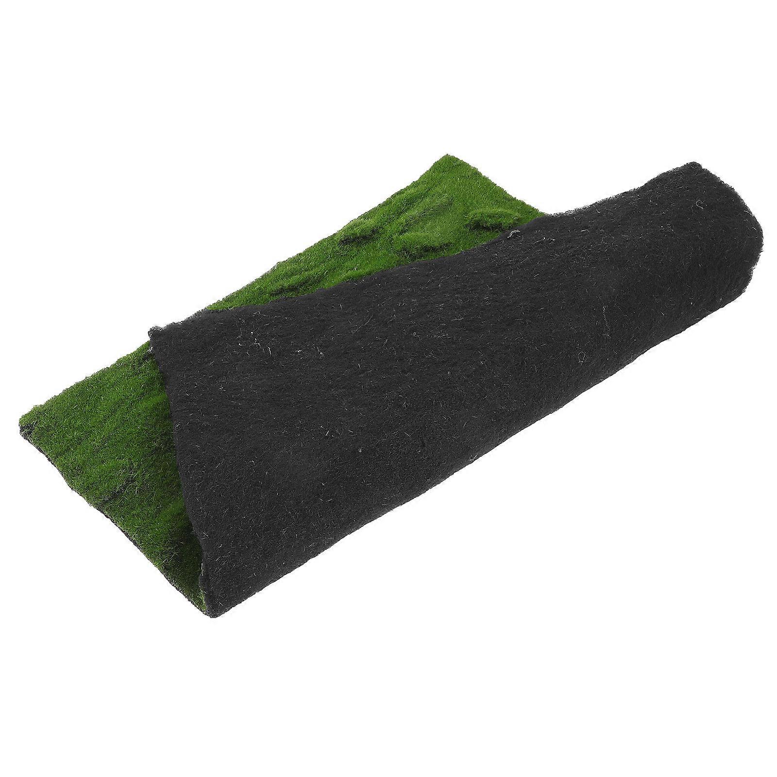 Moss Mat For Table Decoration Flocking Moss Table Runner Special Events 50x50cm Green 1Pack