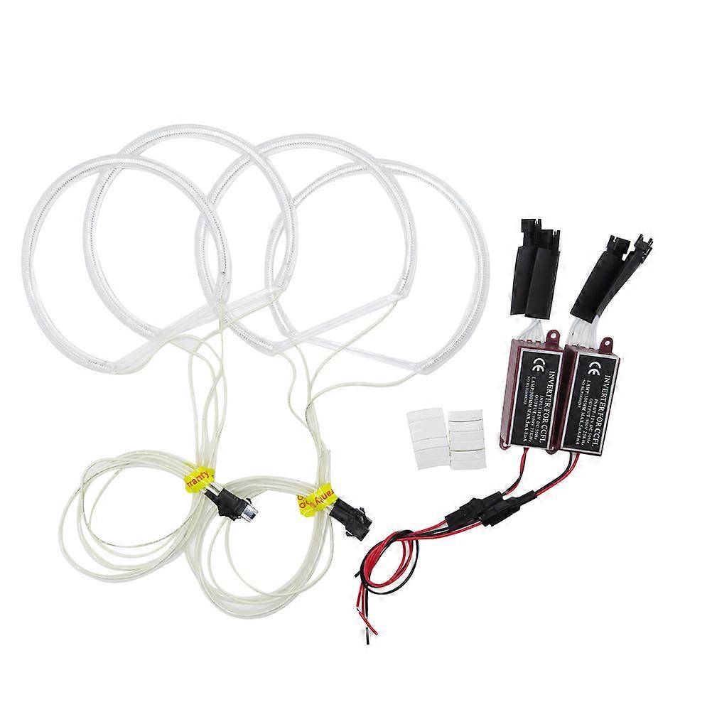 CCFL Car E46 3W Round Driving Lights Rainy Day Width Lamp 4Pcs