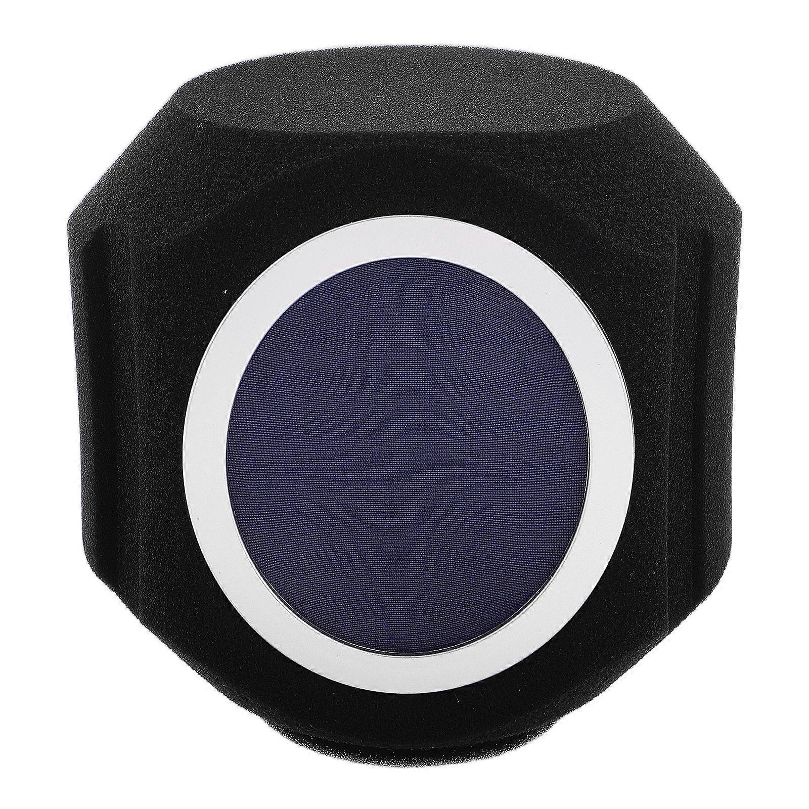 Microphone Isolation Shield High Density Absorbent Sponge Soundproof Cover For Condenser Mic Recording Studio Noise Reduction 1Set