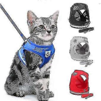 Harnais pour chat, harnais anti-fuite pour chat