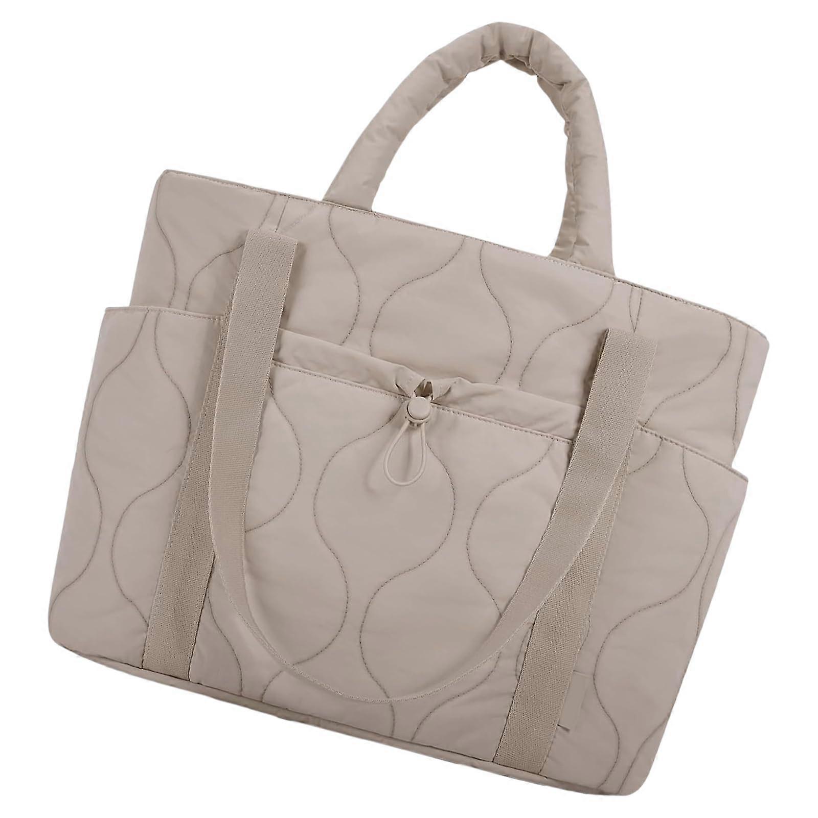 Arbeitsumbeutel Mit Fächern Leichte Gesteppte Handtasche Für Frauen Mit Reißverschluss Multi-Farben Größe 30x20x10 cm