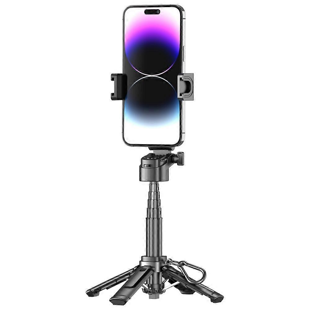 P25T Portable Selfie Stick Adjustable Zoom Bluetooth-Compatible Remote Control Extendable Bracket