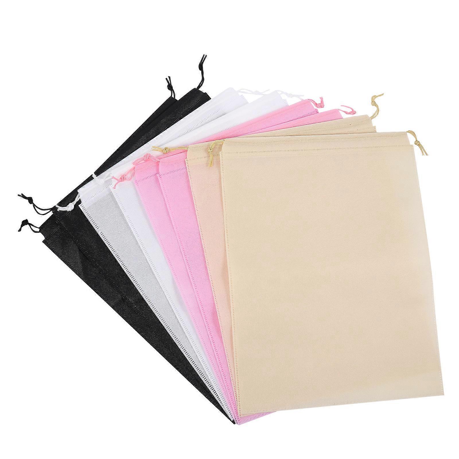 Shoe Bags For Traveling Drawstring Design Non-Woven Fabric 8Pcs