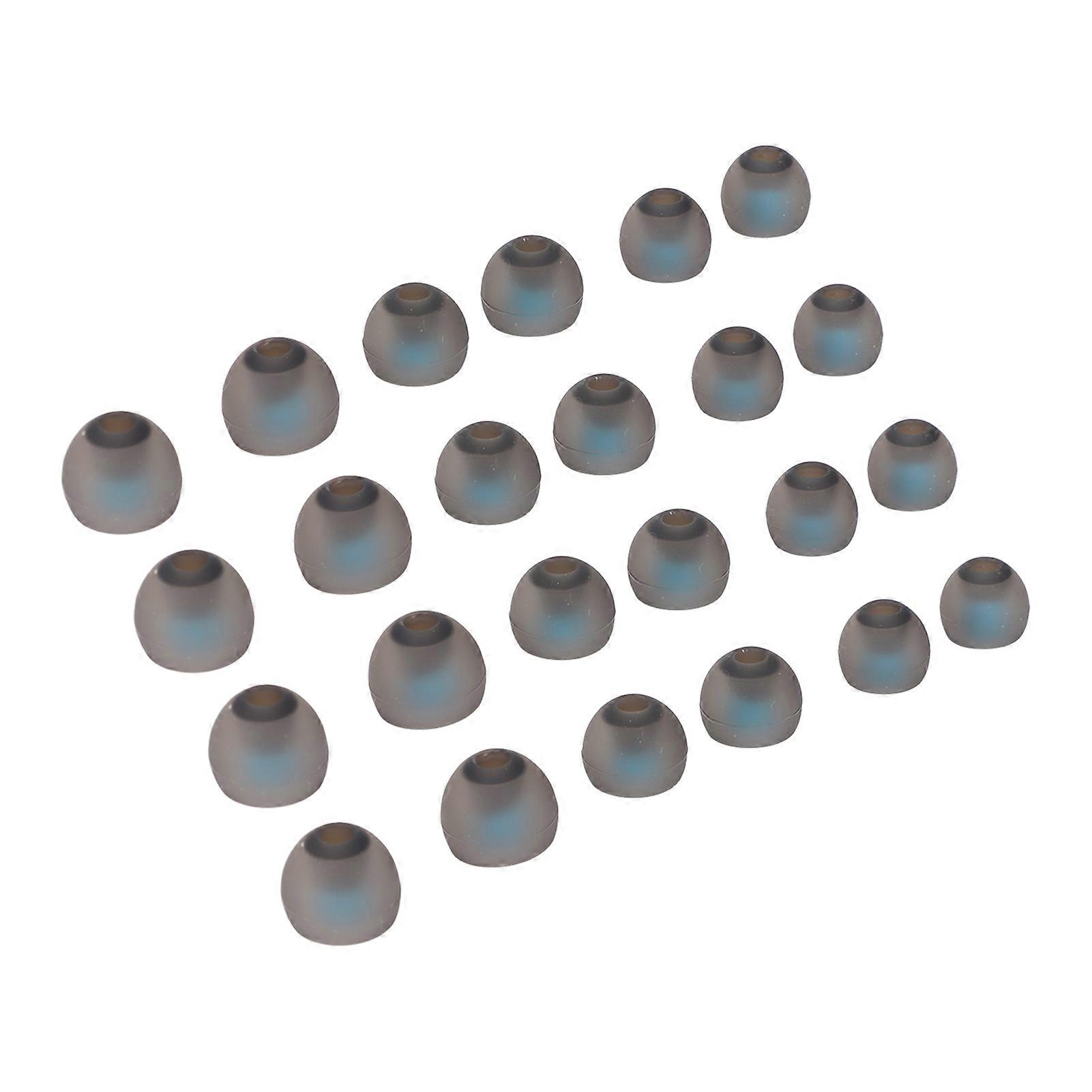 Lot de 24 embouts de rechange en silicone pour écouteurs de 3,8 à 5,8 mm