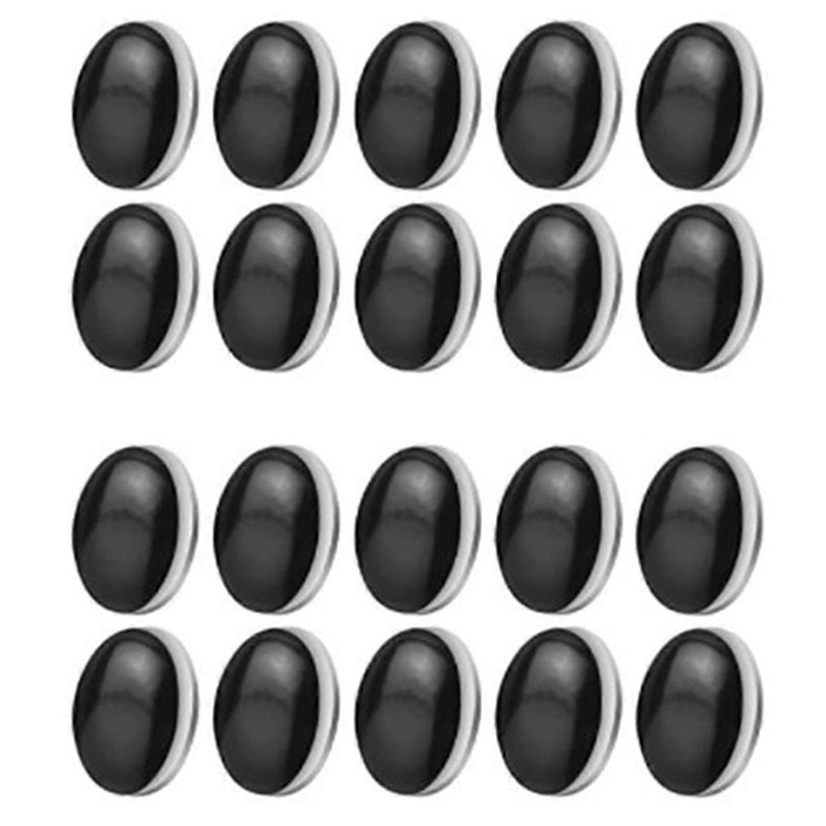 Drapery Weights Magnet Shower Curtain Weights Bottom,Black