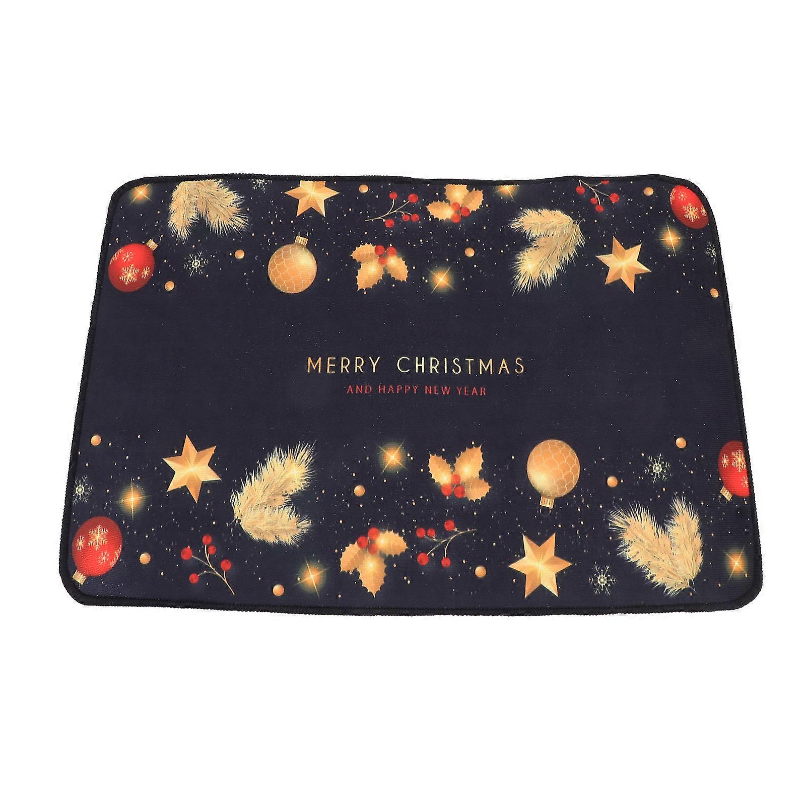 Door Mats Indoor Decorative Foot Mat Home Use Rectangular Stylish Design Non-slip 1Set