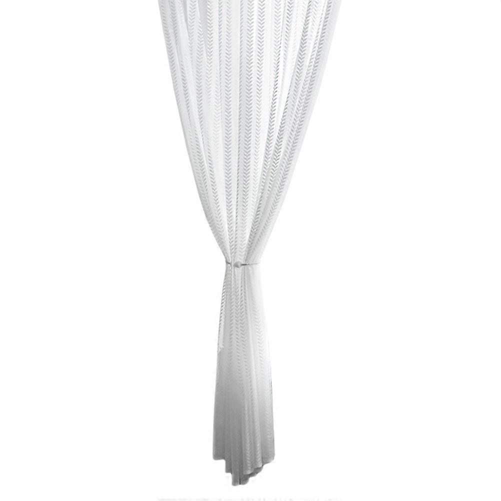 Elegant Sheer Window Curtains with Grommet for Bedroom & Living Room Light Filtering, Easy Installation, Stylish Home Décor