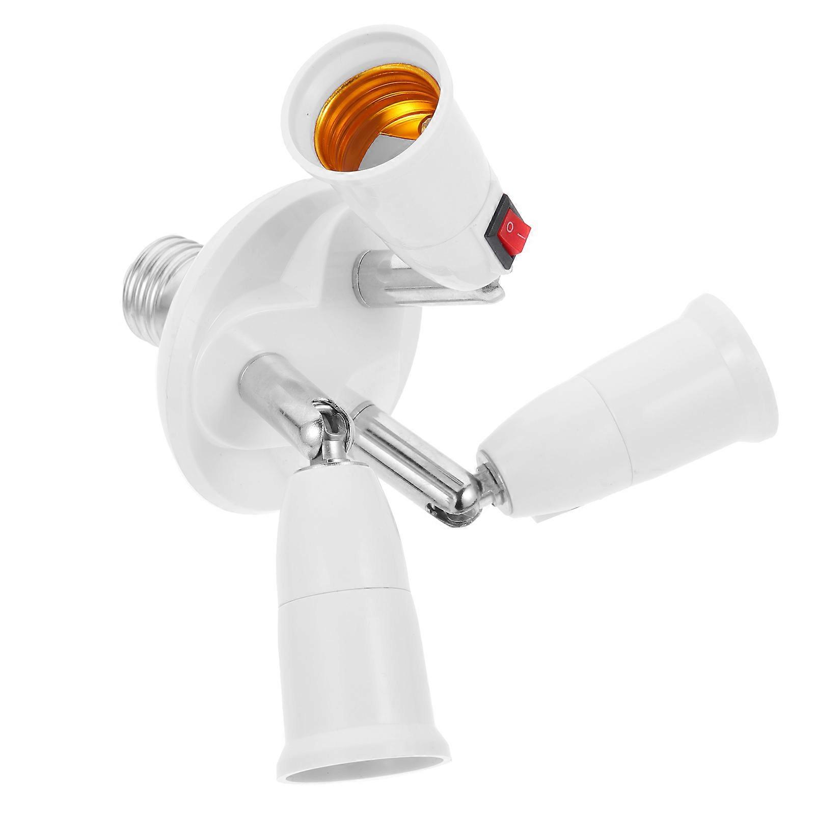 Fridge Light Bulb Adapter E27 Splitter Bulb Adapter Hallway Voltage Compatibility 1Pcs