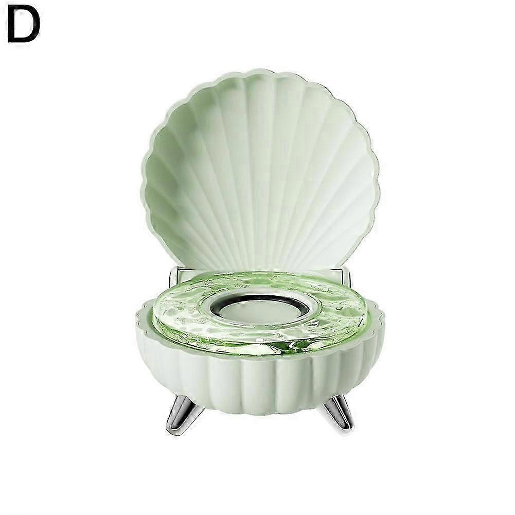 Shell Wireless Bluetooth Speaker Night Light 360 Stereo Music Player Gifts