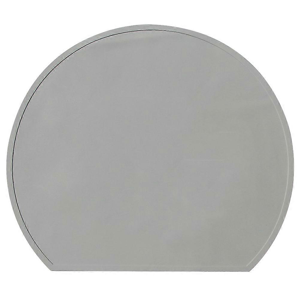 Heat Resistant Antislip Mats Placemat Silicone Tableware Mat Anti-Slip Household Table Mat Simple Design for Home Use Light Grey 33x38cm 1Pc