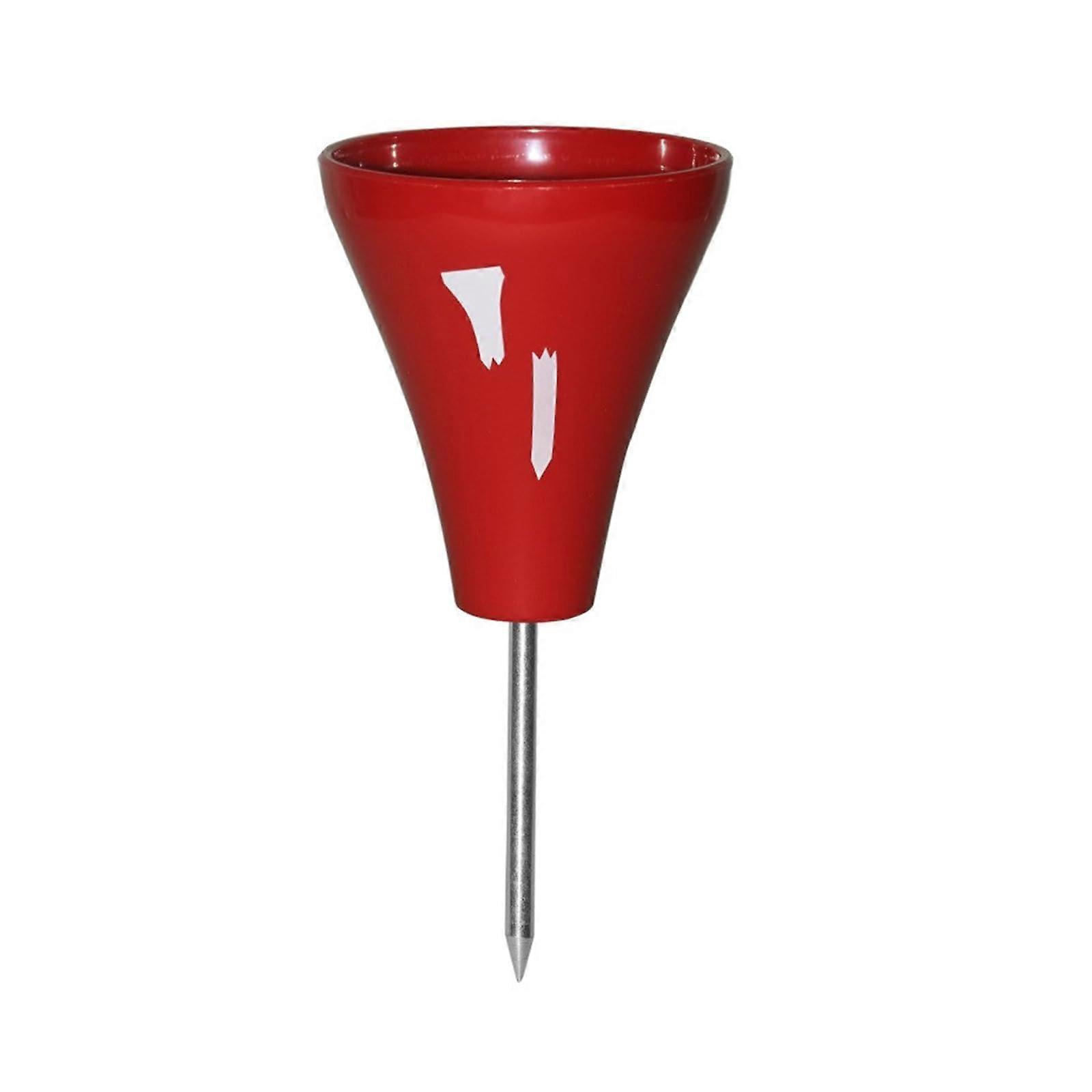 Golf Tees for Putting Greens - Reusable Red Golf Training Tools, Course Markers, Practice Aids
