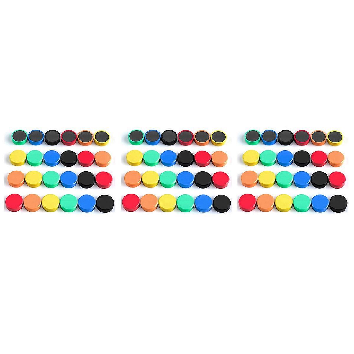 Pack of 60 Magnets, Whiteboard Magnets, Magnets for Magnetic Board
