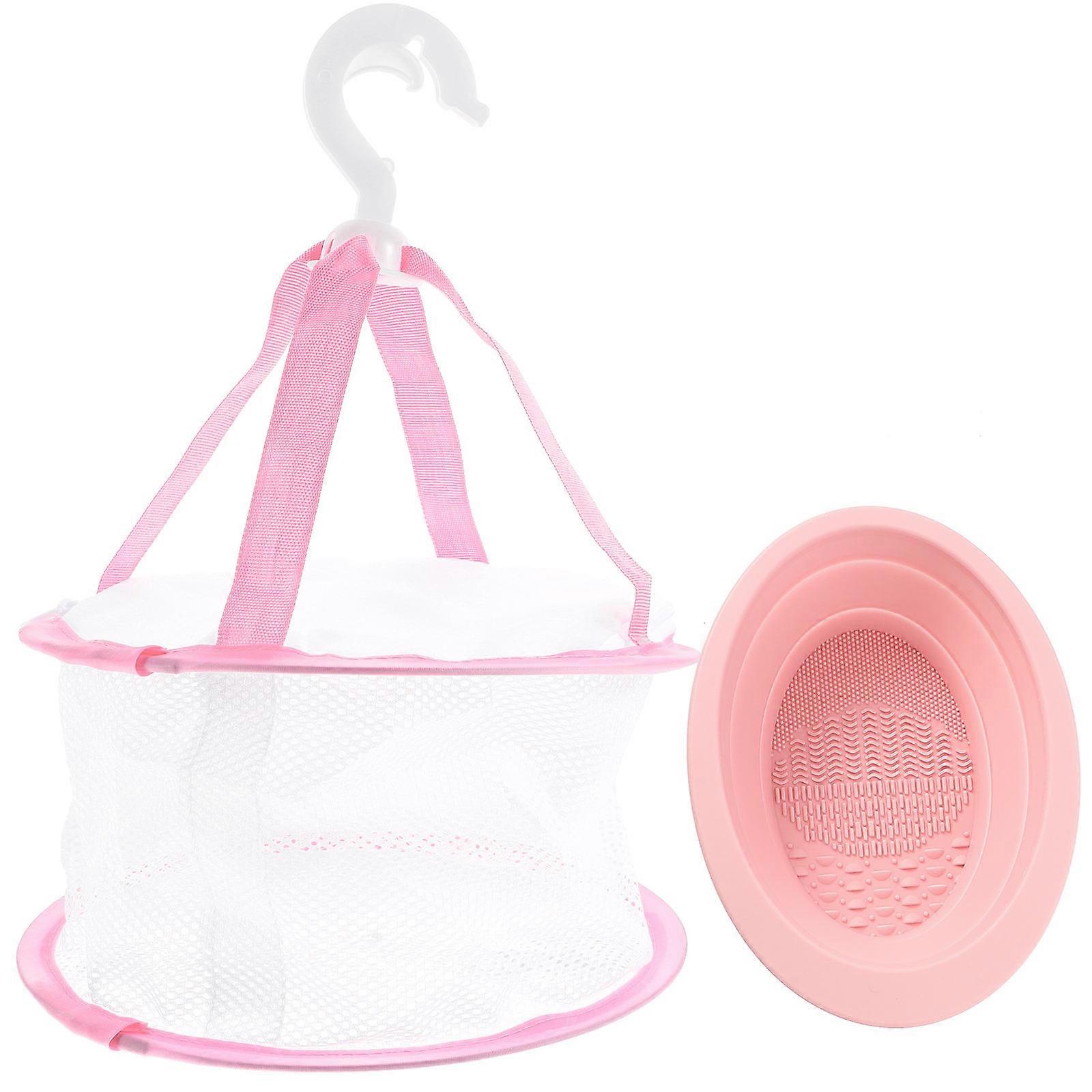 Efficient Cleaning for Makeup Brushes with Enhanced Drying Function