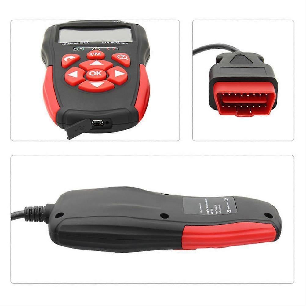 Lecteur de défauts VR800 Vgate OBD2, scanner de diagnostic automobile OBD2, compatible avec les véhicules électriques hybrides