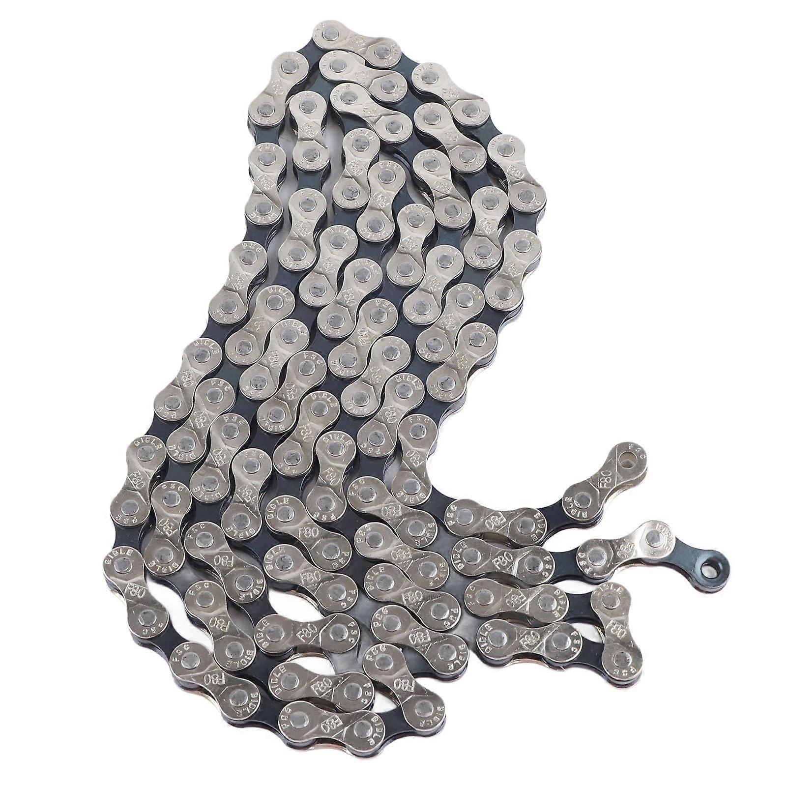 Durable Bicycle Chain for Mountain Bikes 6/7/8 Speed, Quality Steel Material, Suitable Replacement for Old or Damaged Chains