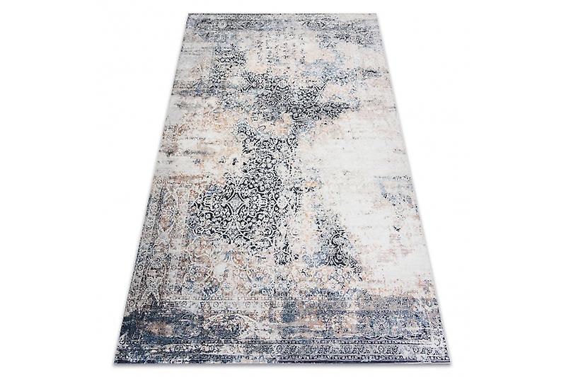 ANDRE 1016 washing carpet Ornament, vintage anti-slip - beige
