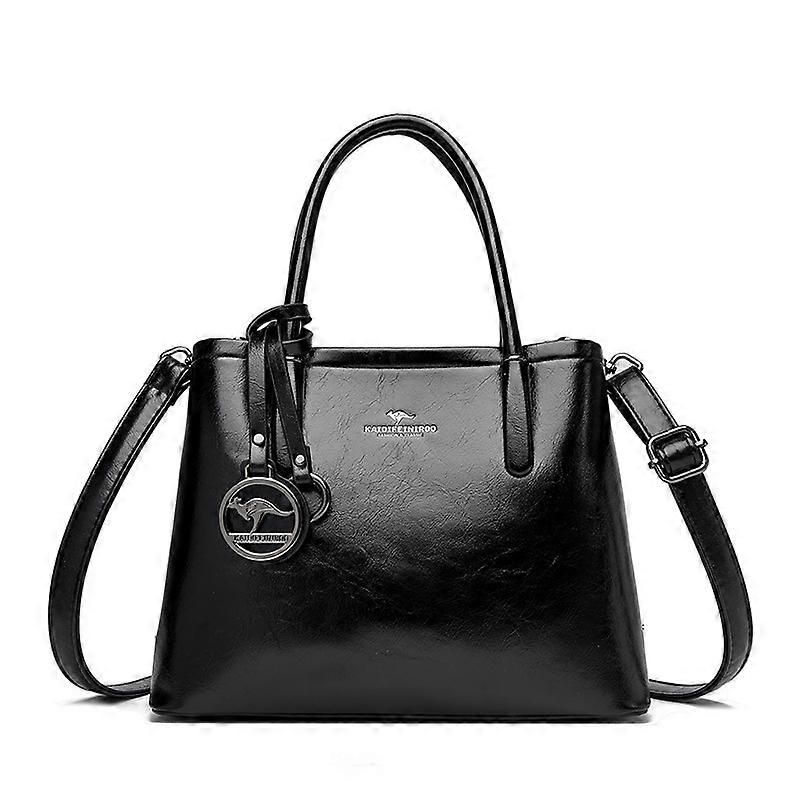 Ladies' crossbody and shoulder tote bags, suitable for multiple occasions, made of PU with popular elements