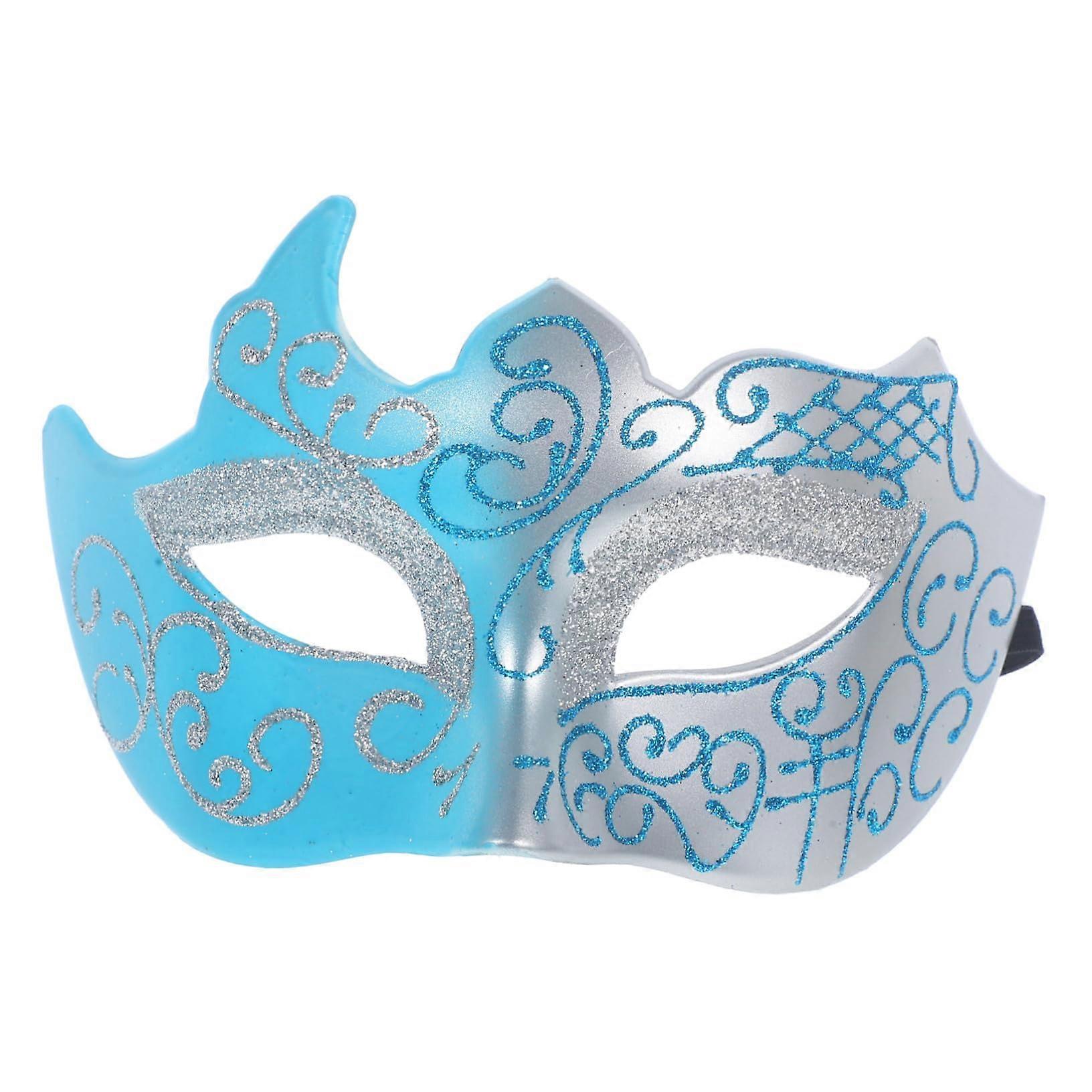 Halloween Party Half Mask for Cosplay and Photography, Lightweight, Comfortable, Multi-Color Design