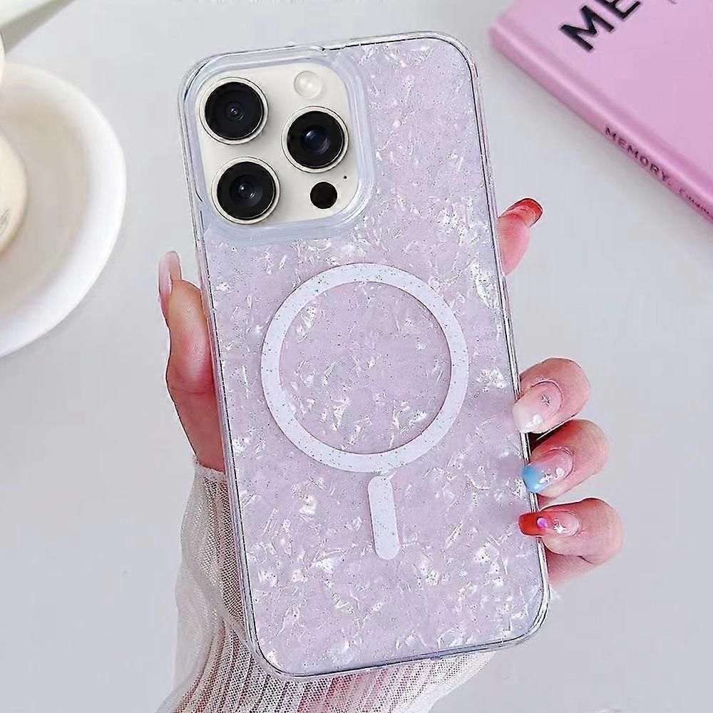 Shell Texture MagSafe TPU Phone Case