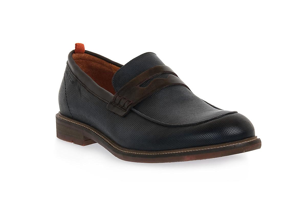 Ambitius 5909blauer Caye-Mokassin