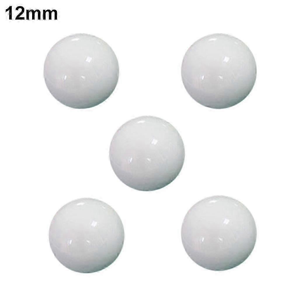 5pcs Acrylic White Replacement Balls for Casino Roulette Game 12/14/16/18/20/22mm