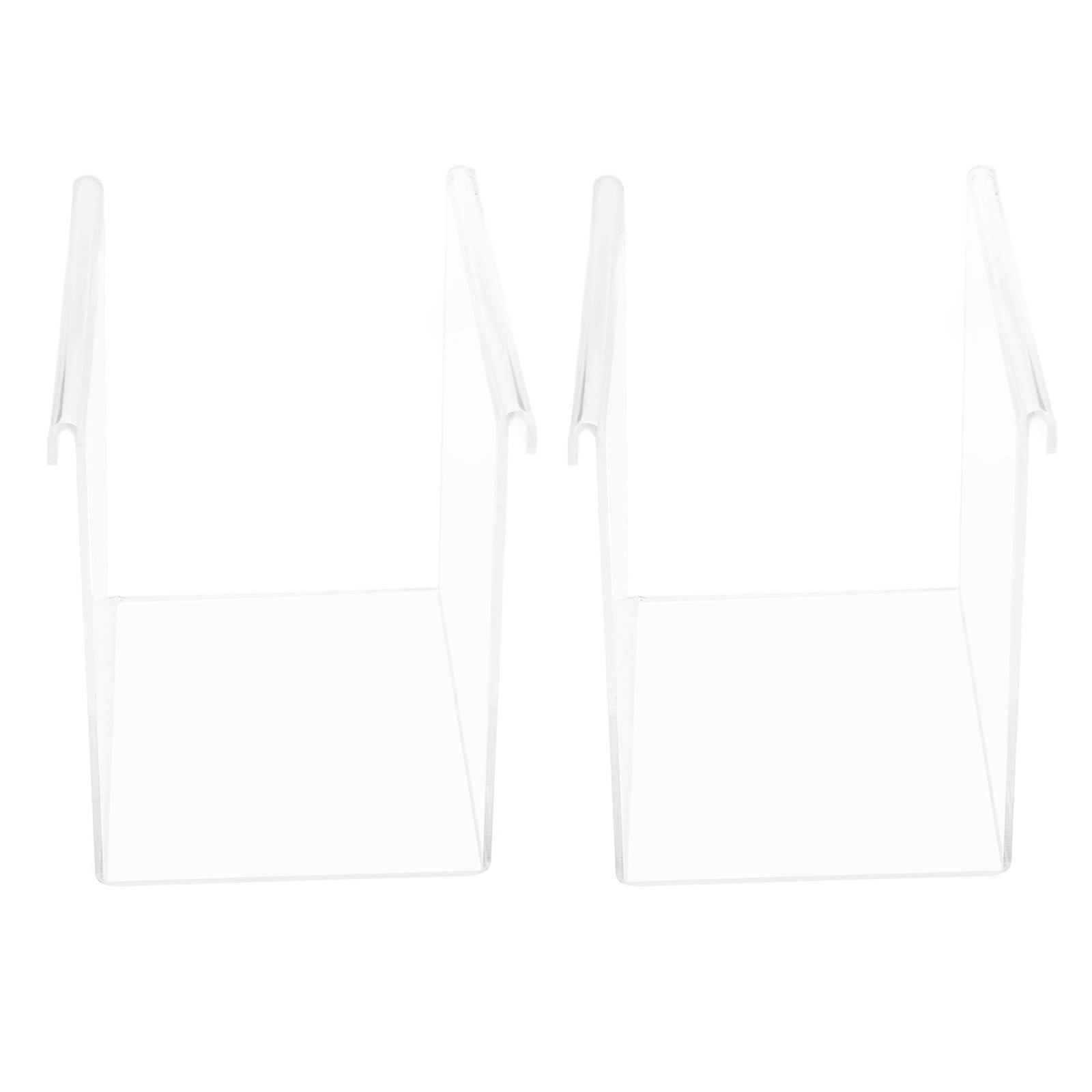 2pcs Bag Rack Holder for Food Prep, Zipper Bags Stand for Food Storage, Meal Prep Kitchen Organizer with Stable Support