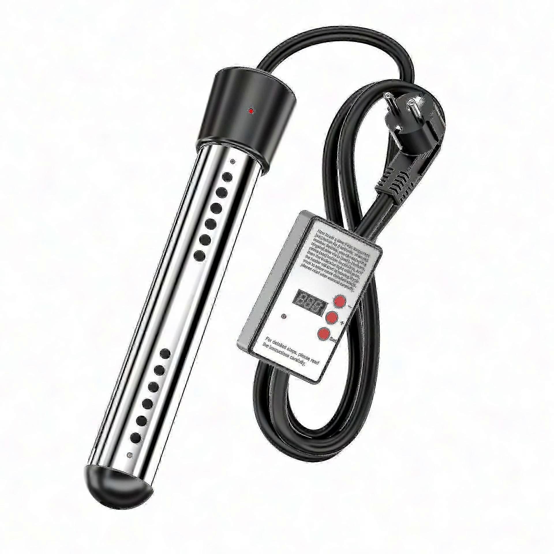 Submersible Pool Heating Rod - 3000W Fast Heating with Smart Timer for Swimming Pools