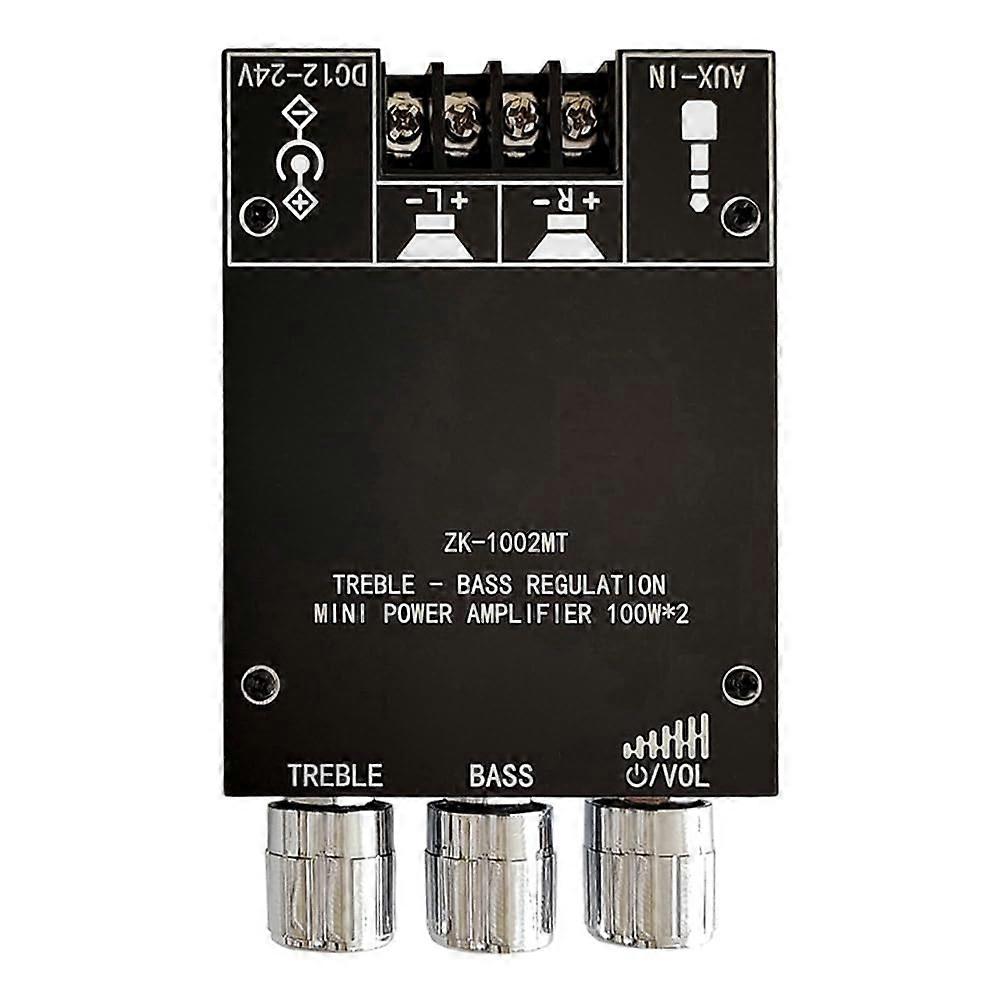 1002MT 5.0 Bluetooth Power Amplifier Board 100W Channel Amplifier Board Kit with Short Circuit Protection for