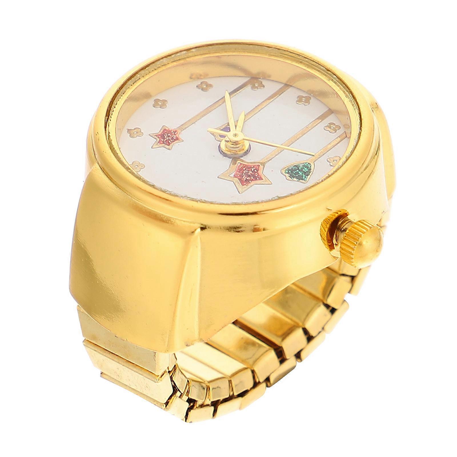 Finger Watch Decorative Ring Watch for Decoration -Resistant
