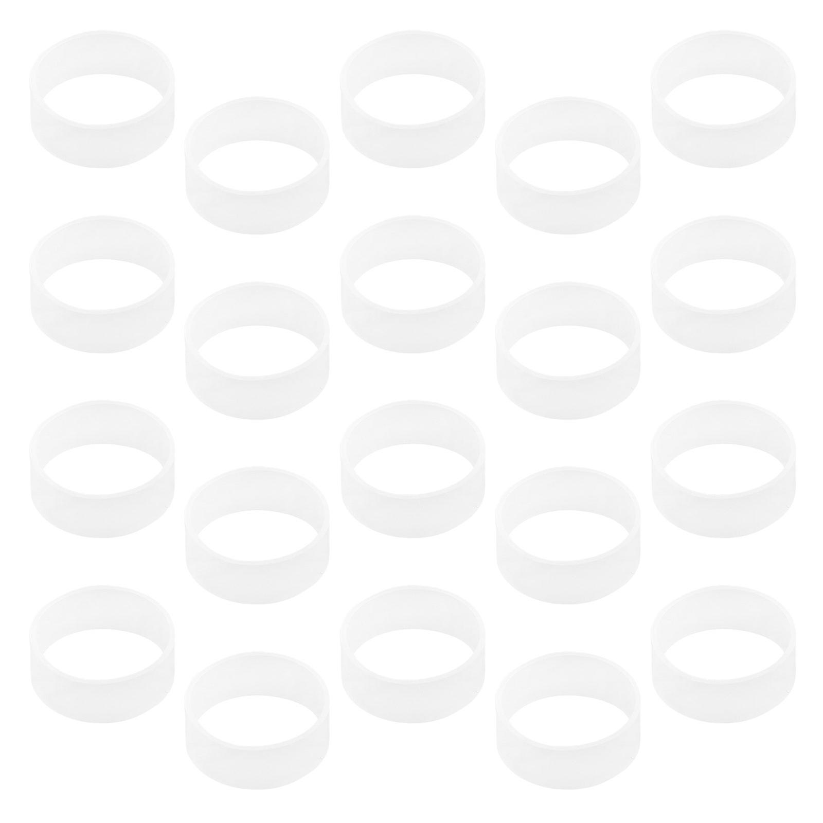 Silicone Cable Ties Straps For Data Lines Elastic Band For Home Office Organization Multiscene Application 500Pcs