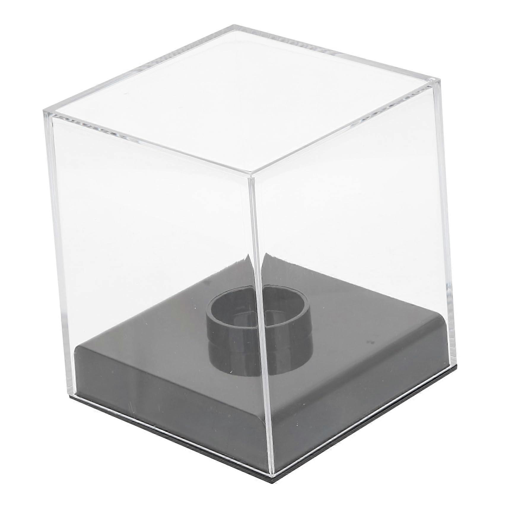 Baseball Display Case, Clear Acrylic, 10 X 10 X 11 Cm, Collectibles Box, Baseball Memorabilia Storage