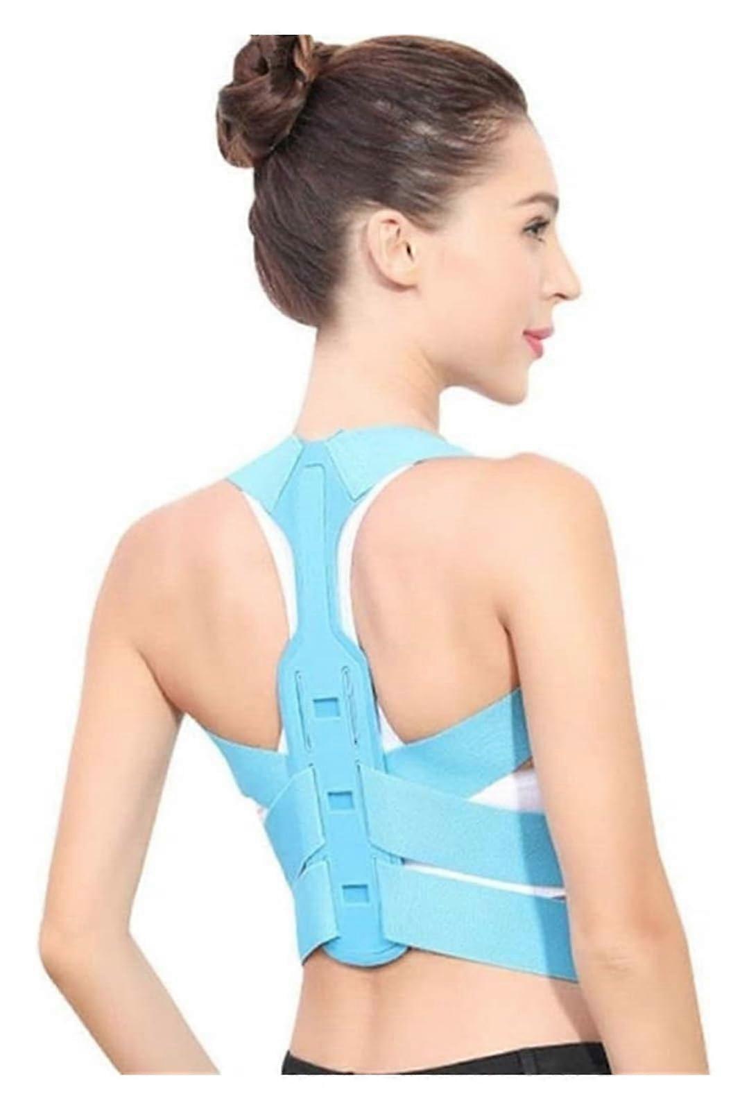 Corrector, back straightener, brace support belt, adjustable corrector Blue M