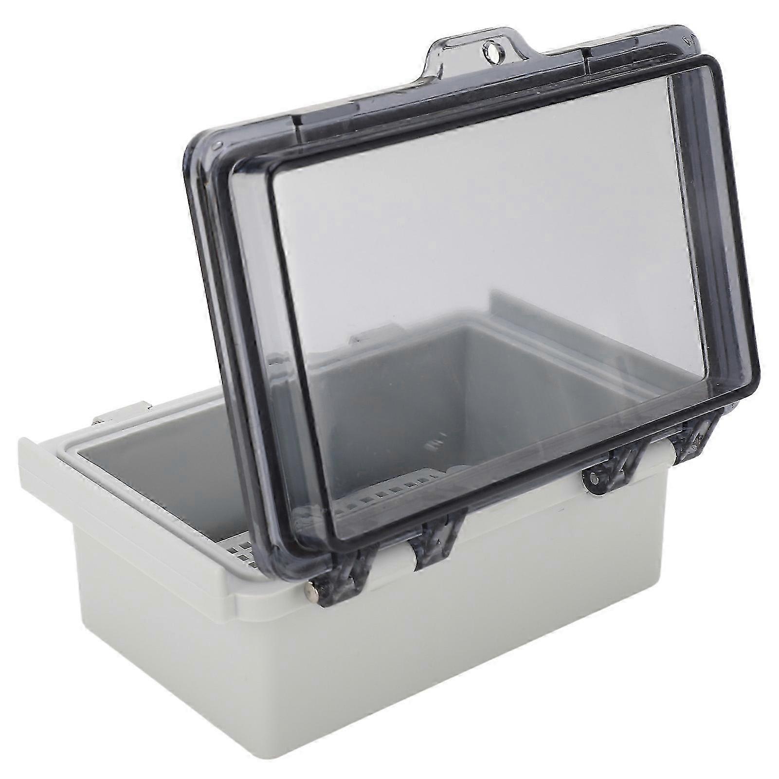 IP67 Waterproof Electrical Junction Box for Outdoor Use - Transparent Cover Electrical Enclosure for Safe Wiring Connections