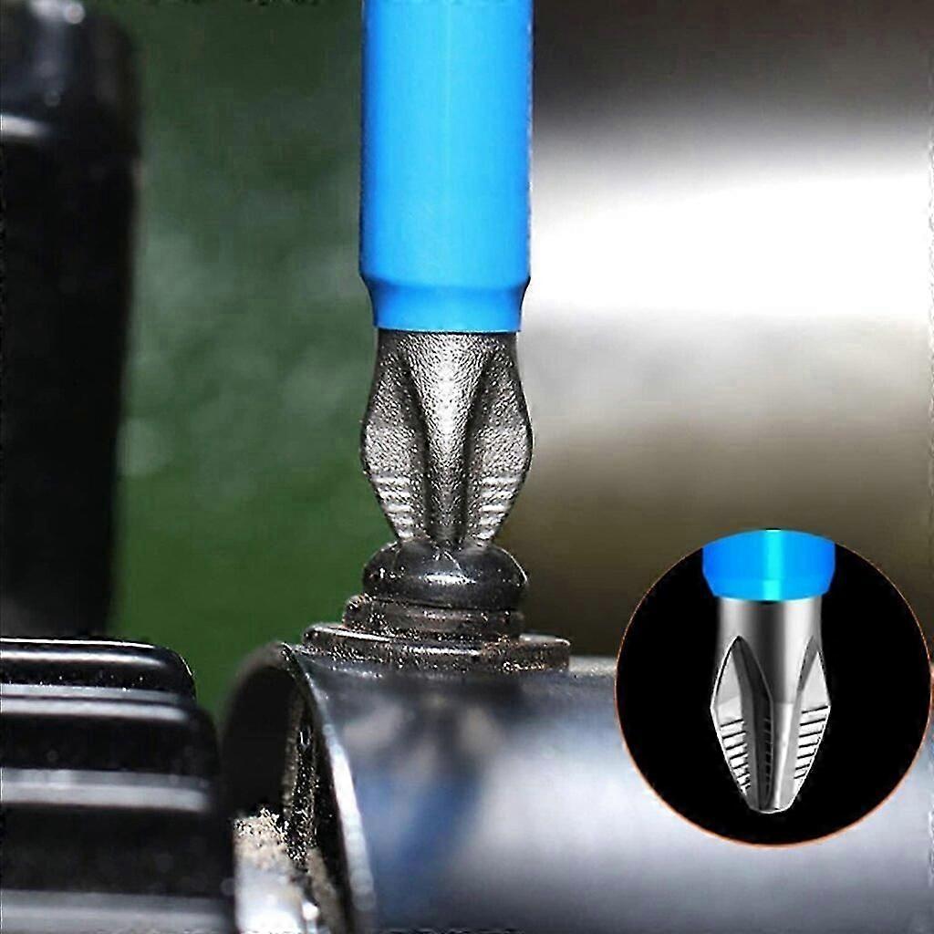 10-Piece Anti-Slip Magnetic Phillips Screwdriver Bits Set, 50mm