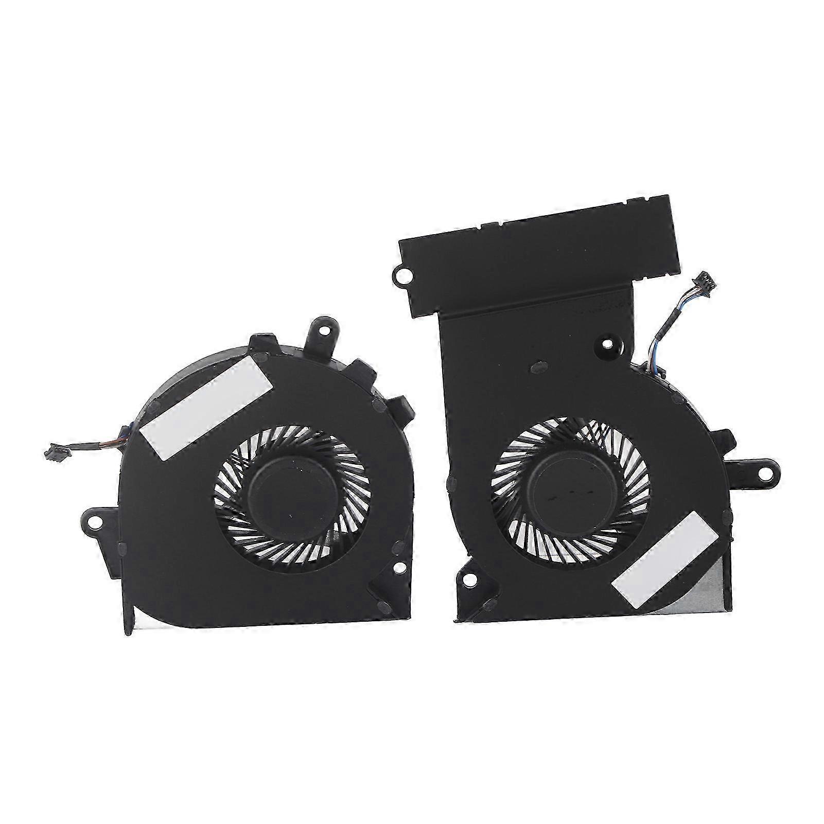 2pcs 4-Pin CPU Cooling Fans for HP OMEN 15?ce & 17?an - High-Performance Computer Case Cooler Ventilator