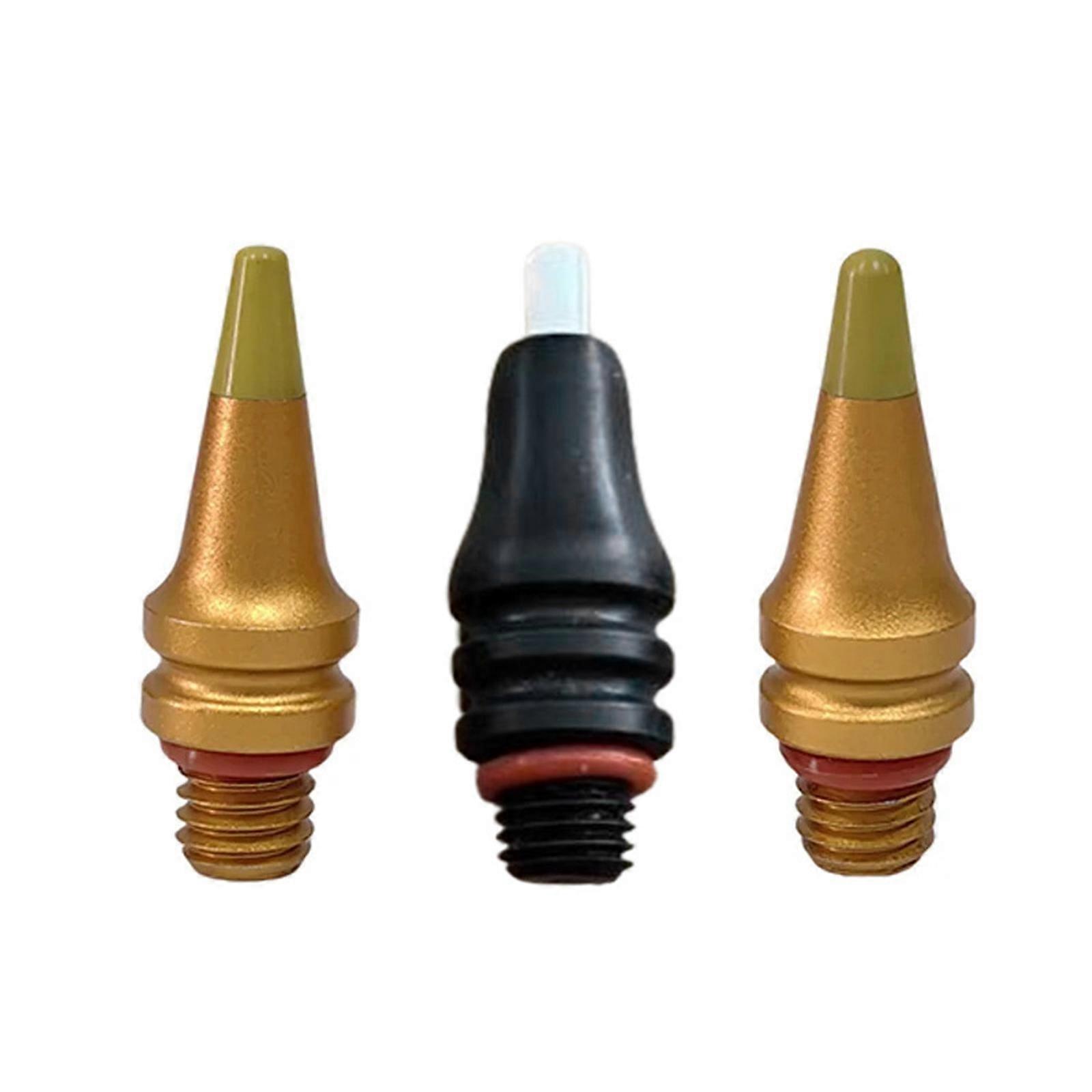 3pcs Ceramic Head Tip Dent Repair Tool Set Efficiently Fixes Car Dents Without Professional Skills Saving Time And Money Multicolor