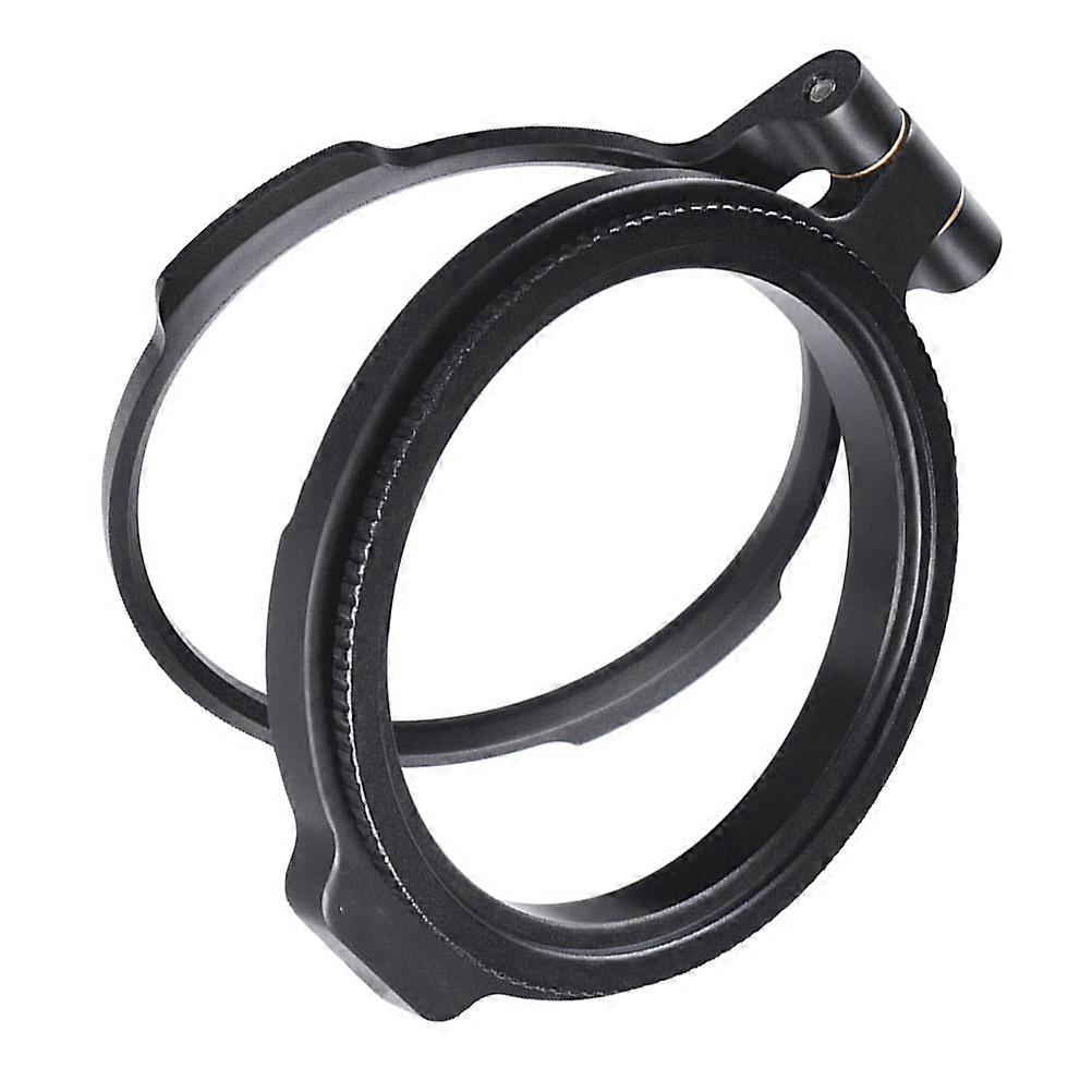 Flip Cap Filter Holder Rapid Lens Adapter Ring 49mm Black Photography Accessory Quick Release 1Set