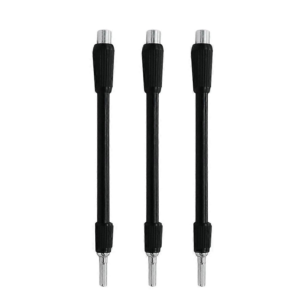 3Pcs Flexible Extension Shaft for Electric Drill Compatible with Drill Tools 129mm