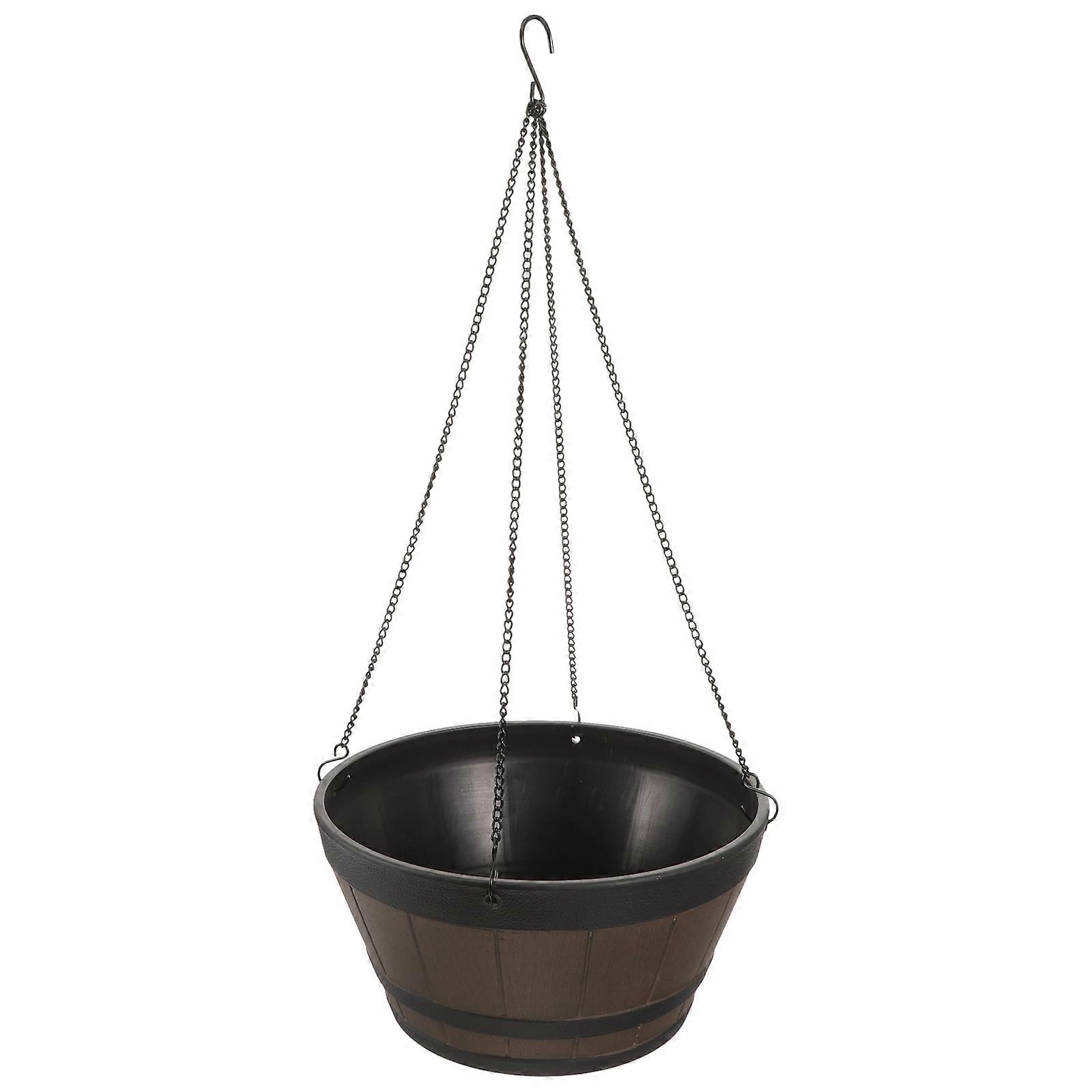 Here's a refined and professional product description for your **Resin Hanging Plant Pot with Hook**:
### 🌿 Resin Hanging Plant Pot with Hook –
