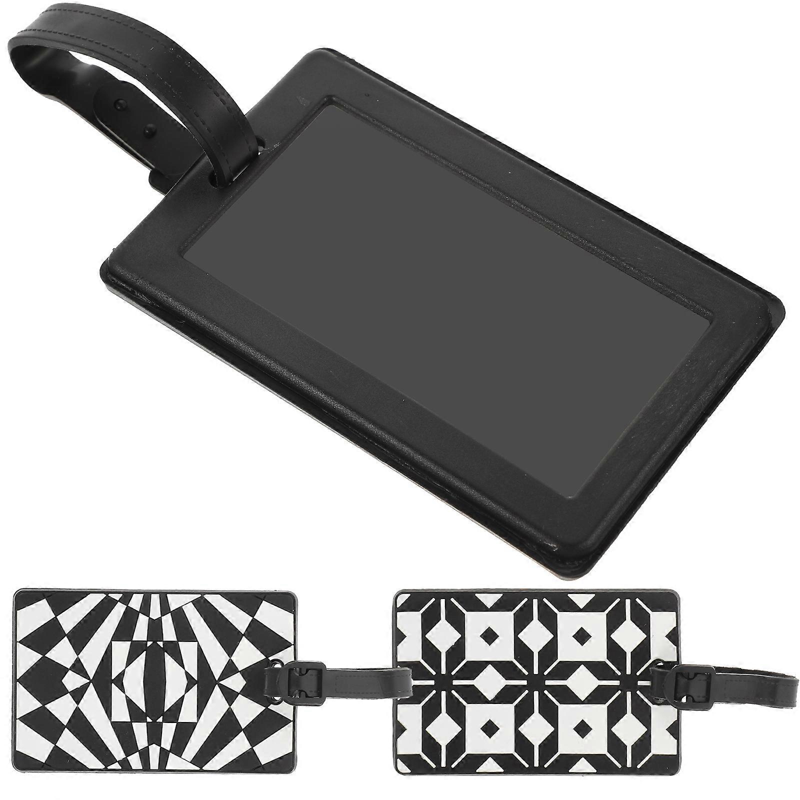 Here's a polished and engaging product description for your **3pcs Soft Luggage Tags**:
### π§³ 3pcs Soft Luggage Tags β Unique Patterns for Easy