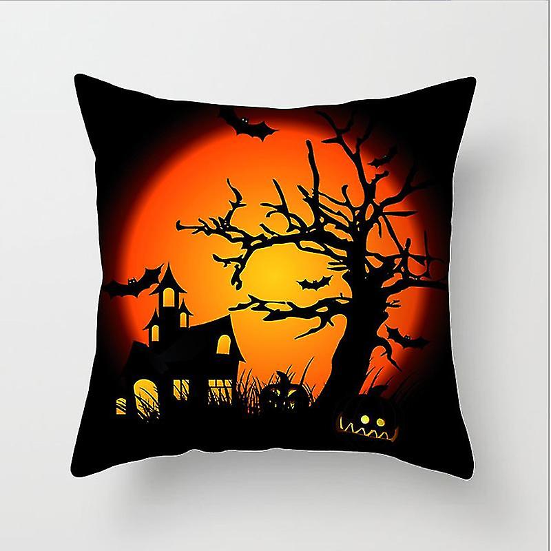 סדרת מכשפות דלעת ליל כל הקדושים כיסוי כרית כרית דקורטיבי לכרית* @bugu