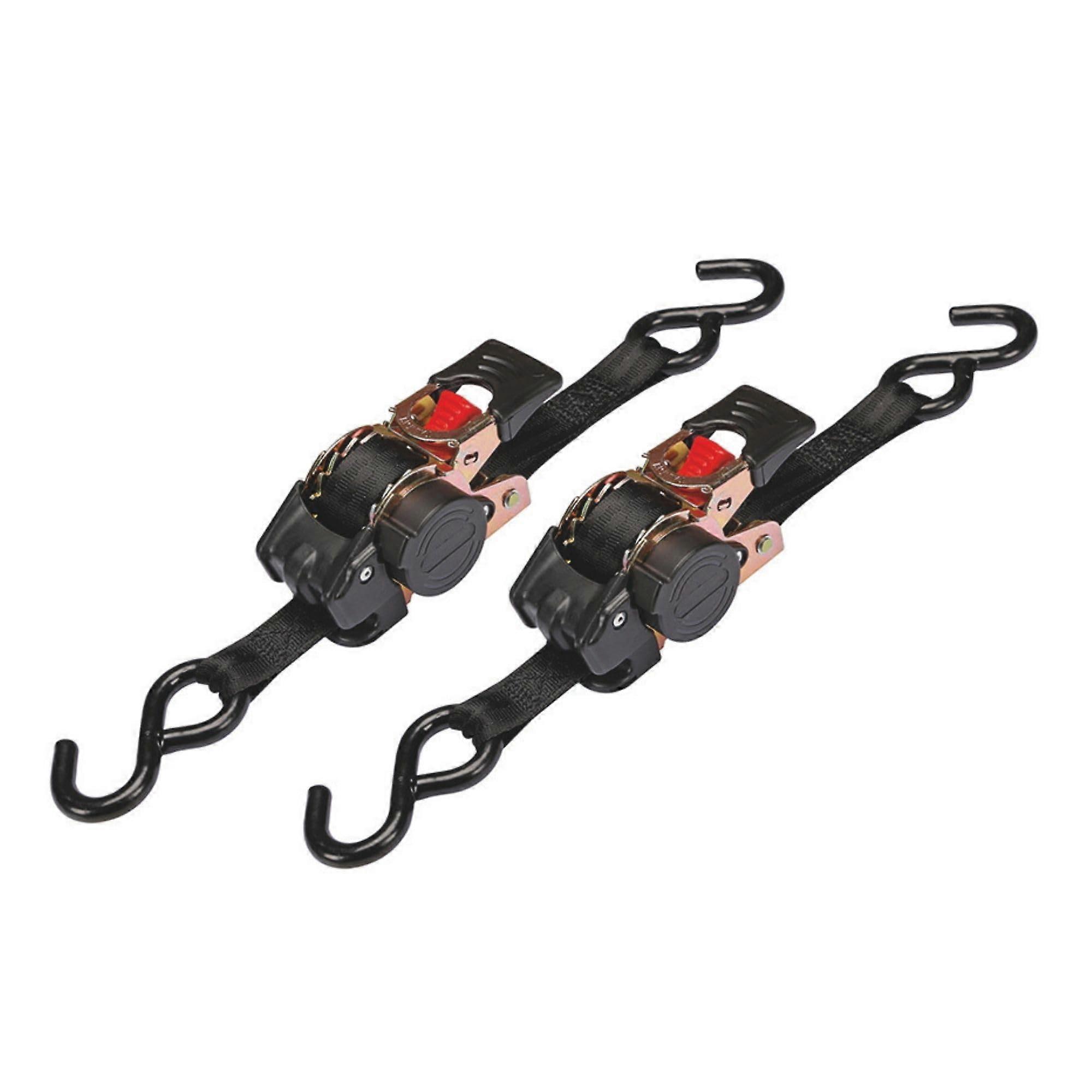 Perel ARAT11X2 Set with 2 x Automatic Lashing Straps Maximum Load 300 kg 3 m x 25 mm Dimensions