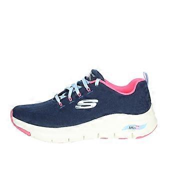 Blå 149414 låga sneakers