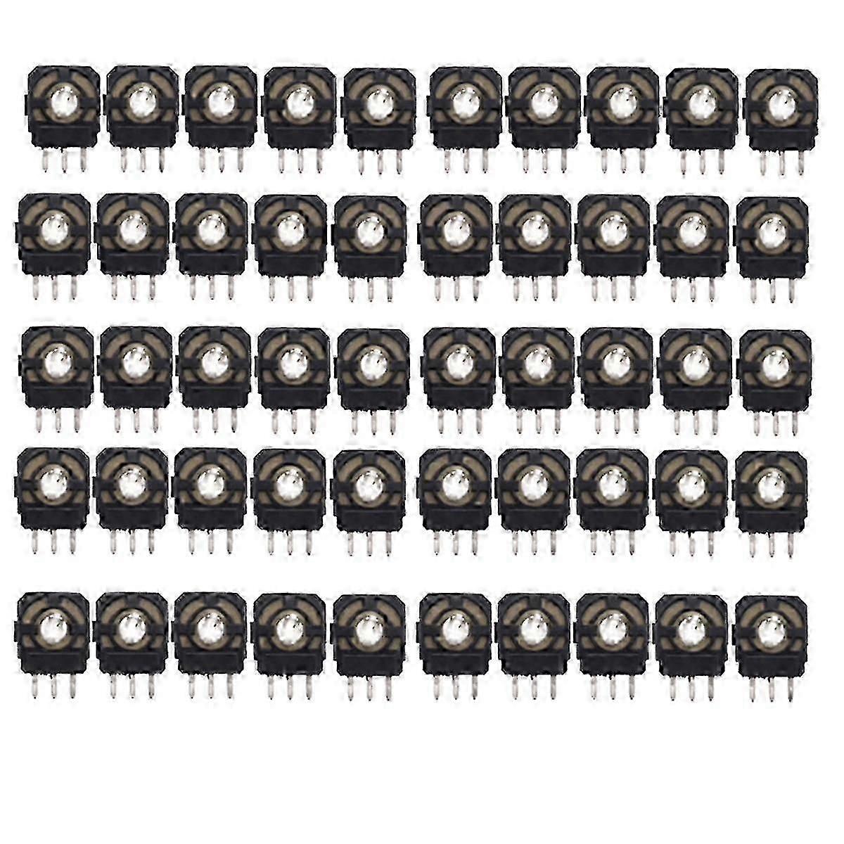 50PCS Joystick Potentiometers Sensor Kit 10Kohn compatible with XBOXONE//X Controller 3D Joystick Axis Resistor