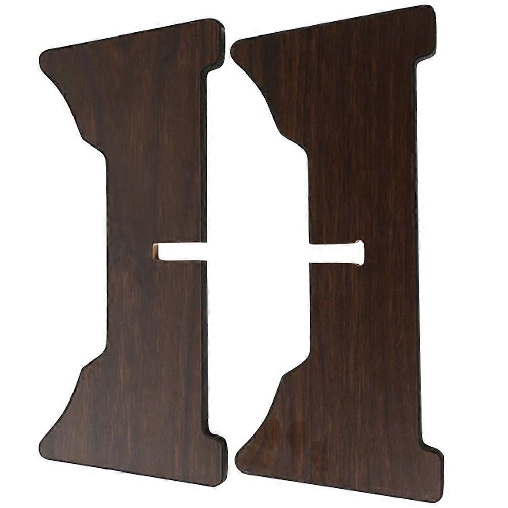 Wooden Tongue Drum Stand Display Rack for Handpan Durable Design Easy Storage for Beginners and Professionals