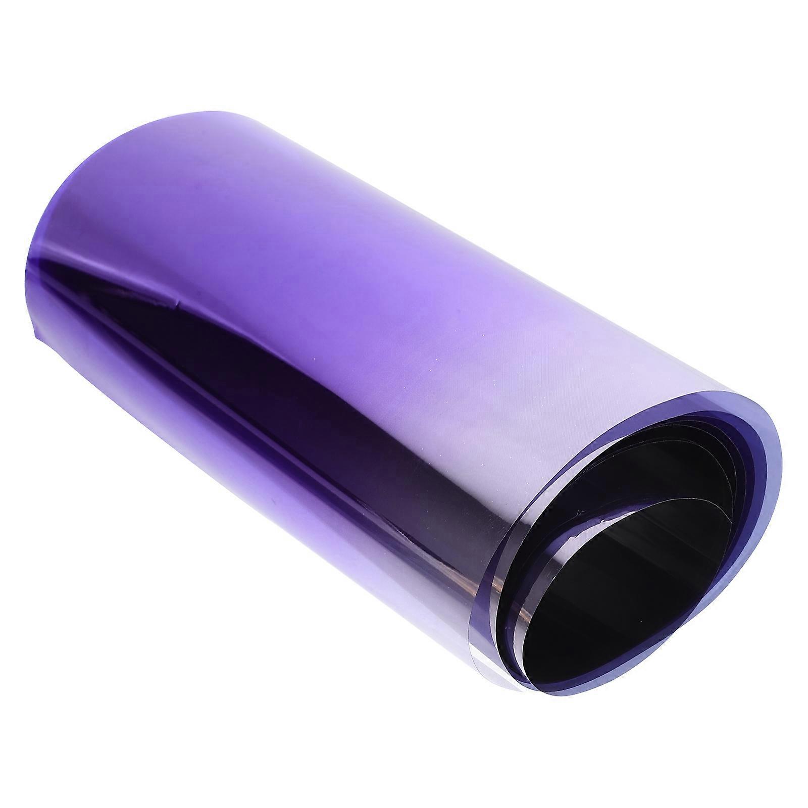 Car Light Tint Film Headlight For Vehicle 150X20CM Purple Gradient Design 1Set
