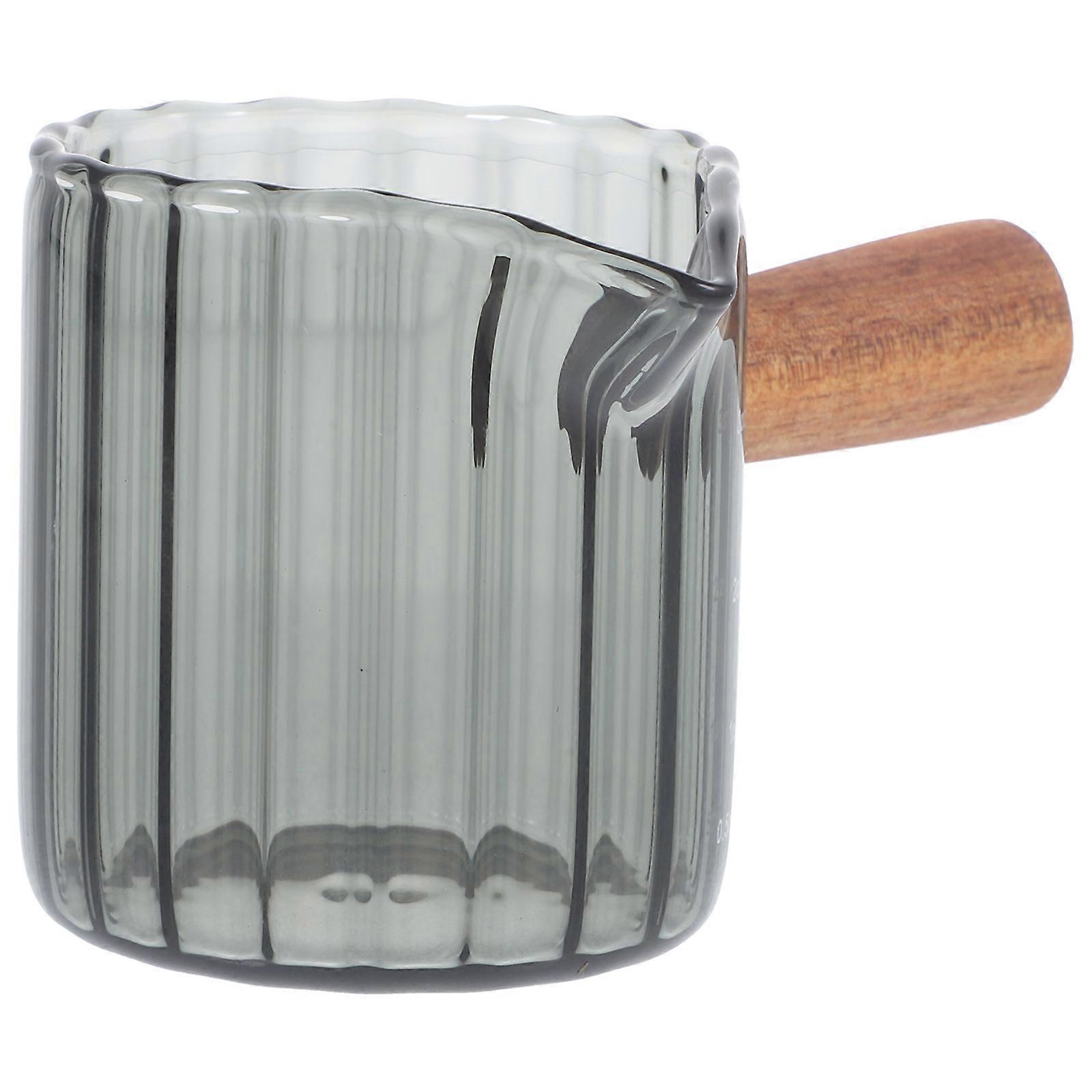 Mini Size Glass Measuring Cup 90ml For Kitchens And Bars Sleek And Smooth Measuring 1Pack
