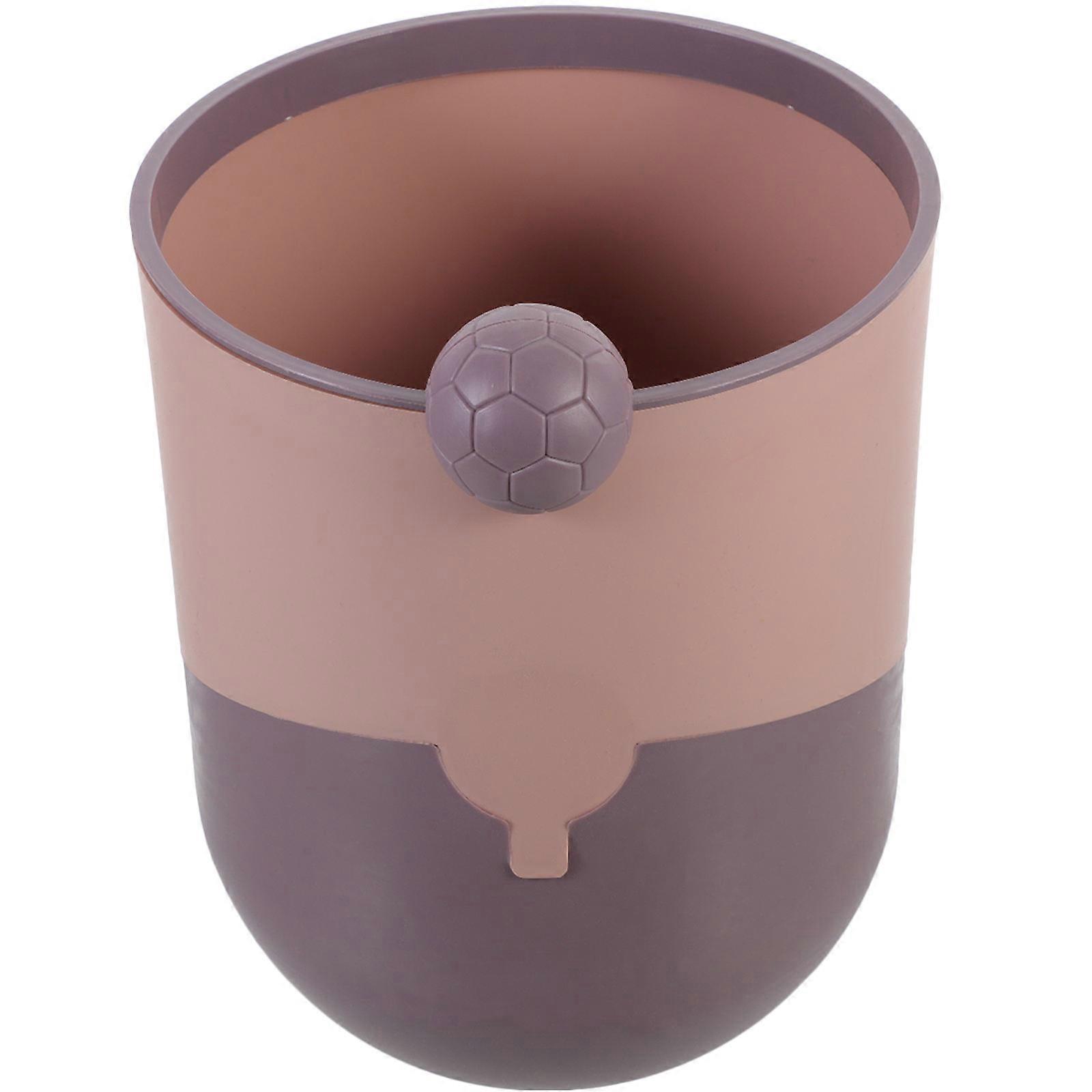 Trash Can for Desk Use Made of Plastic in Multi .5 Inches