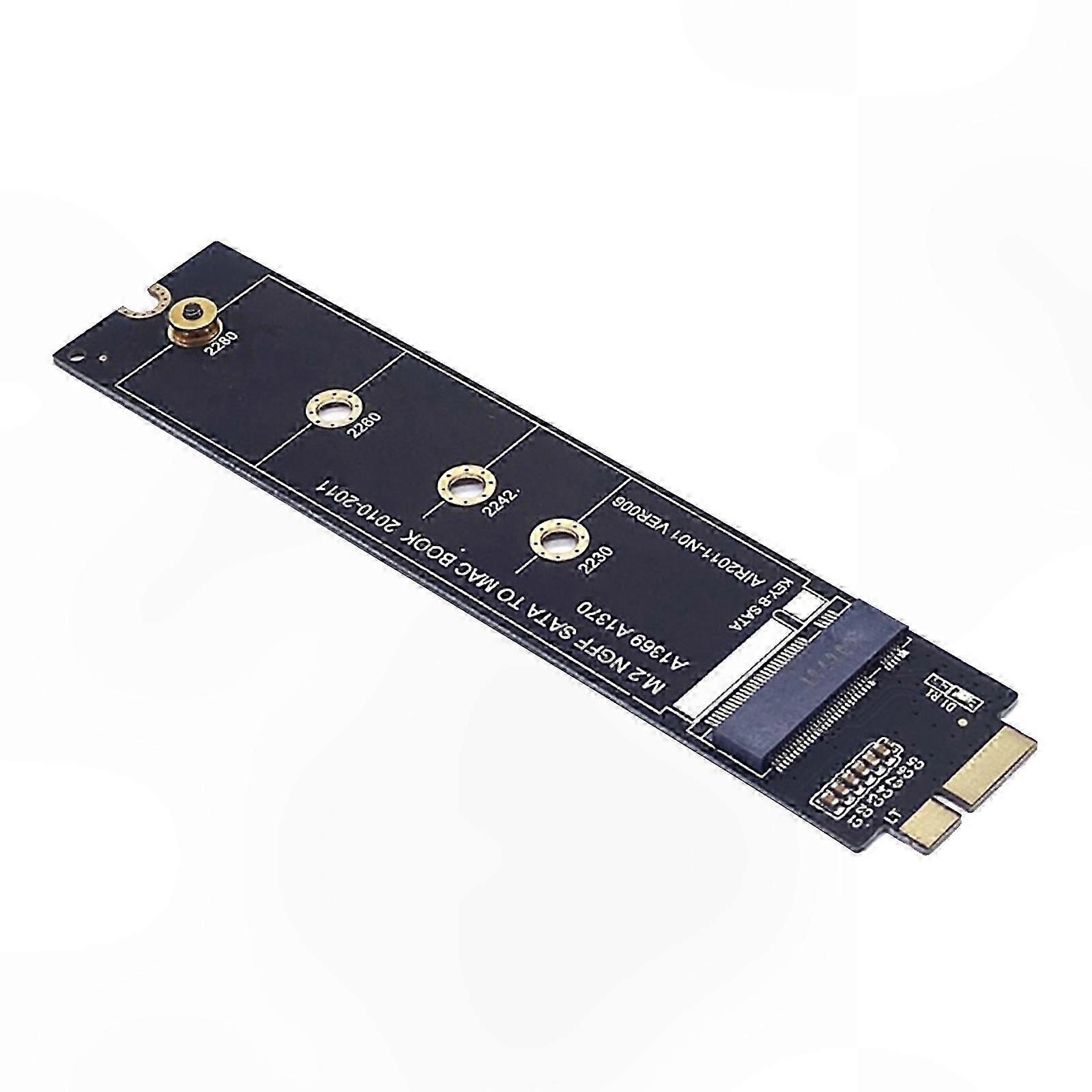 for macbooks AIR 2010-2011 A1369 A1370 A1375 A1377 to for M.2 NGFF Sata 3.0 6Gbps Riser Adapter Card